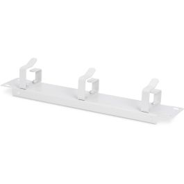 Digitus 1HE 10" 254mm 3x Ringe - Panel de Gestión de Cables Rangierpanel, Gris