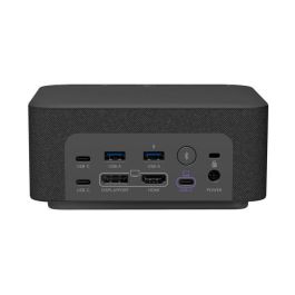 Logitech Logi Dock Estación de Acoplamiento USB-C para Teams, Negro