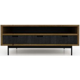 DKD Home Decor Mesa Centro Mango y Metal Negro Marron Claro 120 x 60 x 45 cm Precio: 427.49999985. SKU: B12HECCHG2