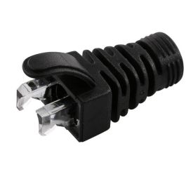 MicroConnect Bota de Alivio de Tensión para Cables Cat5e, Cat6, Cat6A Negro hasta 6.5MM (100 Unidades) Precio: 4.49999968. SKU: B17QPE7ZVD