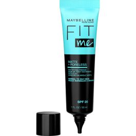 Maybelline FIT ME MATTE+PORELESS Prebase Maquillaje Matificante con Protector Solar SPF 20, 30 ml