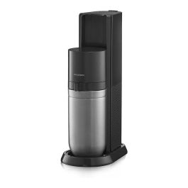 SodaStream Duo Titan - Máquina para hacer agua con gas, Negro y acero inoxidable, Incluye botella de vidrio de 1 L y cargador de 60 L Precio: 147.68999971. SKU: B1JX3QMJR2