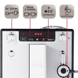 Melitta Coffee Machine - SOLO & PERFECT MECK E957-203 Silver