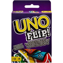Mattel Games GDR44 Juego de Cartas UNO Flip. Edición con Baraja a Doble Cara y Carta Especial FLIP. Familiar +7 años.