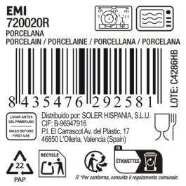 La Mediterranea Fuente Redonda Japo Ø20 cm (18 Unidades)