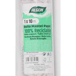 Rollo Mantel Leaves3 con Mandril 1X10 Algon (12 Unidades) Rollo Mantel Leaves3 con Mandril 1X10 Algon (12 Unidades)