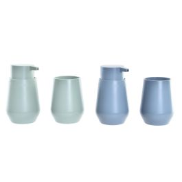 DKD Home Decor Set de 2 Accesorios de Baño Ps Mate, Colección Baño Verde, en Verde y Verde Menta, 8.5 x 8.5 x 14.5 cm Precio: 17.5000001. SKU: B19GSDNVTN