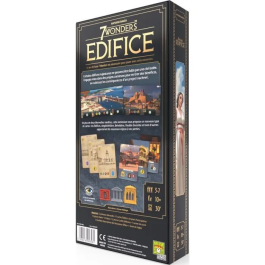 Asmodee 7 Wonders Edifices Juego de mesa Expansión Idioma francés