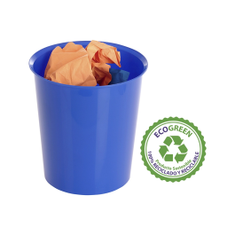 Archivo 2000 Papelera de Plástico 16 Litros 290x310 mm Azul