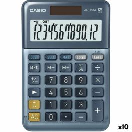 Calculadora Casio MS-100EM Azul (10 Unidades) Precio: 175.49999962. SKU: S8425371