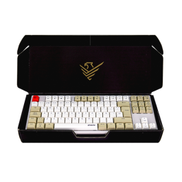 Phoenix technologies Teclado Gaming Royal PBT Mecánico Blanco Switches Outemu Brown