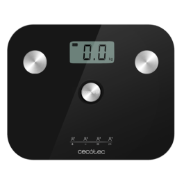 Cecotec 10100 Báscula Personal Electrónica EcoPower sin Pilas, Análisis Corporal BIA, 4 Usuarios, 180 kg, Cristal Negro Precio: 20.9500005. SKU: V1705032