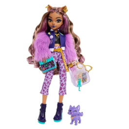 Monster High Muñeco Lobo Clawdeen con Perro Creciente y Accesorios HRP65 Precio: 32.49999984. SKU: B17F73Z682