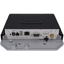 Mikrotik LtAP LTE kit Router Inalámbrico de Banda Ancha Móvil 300 Mbit/s con PoE, Gigabit Ethernet, Antena Interna, Procesador 880MHz y 128MB RAM Negro
