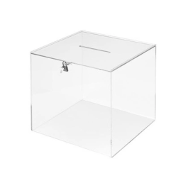 Archivo 2000 Urna Electoral 2000 Cuadrada Metacrilato Transparente con Cerradura y 2 Llaves 300x300x300 mm Precio: 131.50000006. SKU: B15NSKTXGS