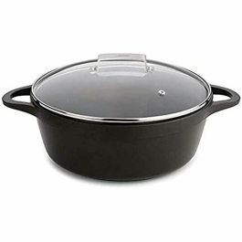 Cacerola Con Tapa Valira 4141/25 Negro Ø 24 cm Cacerola Con Tapa Valira 4141/25 Negro Ø 24 cm
