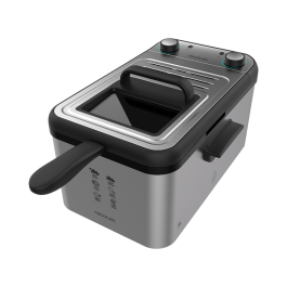 Cecotec CleanFry Infinity 3000 Freidora Eléctrica 3L 2400W, Filtro OilCleaner, Cubeta Lavavajillas, Temporizador, Acero Inoxidable Precio: 61.58999946. SKU: B12T58P7J8