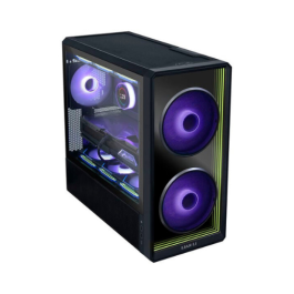 Lian Li Caja Ordenador Gaming Lancool 217 Infinity ATX Negra para PC con Ventana y Ventiladores 170mm