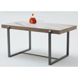 Mesa Comedor Urban DKD Home Decor Blanco Marron 85 x 75 x 150 cm