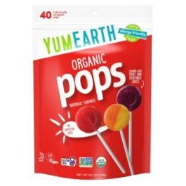 YUM EARTH Piruletas Orgánicas Frutas 8 Sabores 40 Uds - Sin Gluten, Veganas, Sin Alérgenos Comunes Precio: 17.89000004. SKU: B1HKTSEKD2