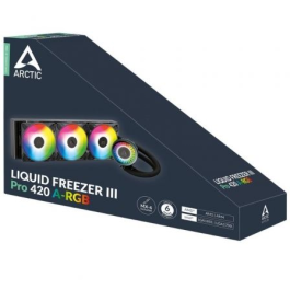 ARCTIC REFRIGERACION LIQUIDA CPU FREEZER III PRO 420 A-RGB NEGRA ACFRE00185A