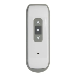 France Combi FRANCIA COMBI Persiana enrollable de aluminio H. 140 x W. 120 cm. Funcionamiento eléctrico por radio. Color Blanco.