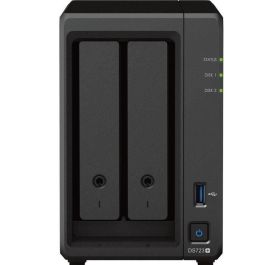 Synology DS723+ NAS DiskStation 2 Bahías 3.5"/2.5" 2GB DDR4 2 Ranuras NVMe para Pequeñas Empresas / Hogar Torre Precio: 533.50000011. SKU: B1CGBCHNH3