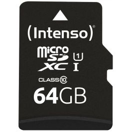 Intenso 3424490 Tarjeta MicroSDXC de 64 GB, Clase 10, UHS-I (U1), Negra Precio: 35.88999997. SKU: B199YX7QHR