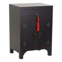 Mesita De Noche Oriental DKD Home Decor Negro Rojo 34 x 66 x 45 cm Precio: 141.59000009. SKU: B13LWYH8ZC