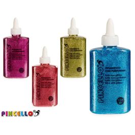 Cola Purpurina 4 Col Oscuros Pincello 3X14CM (24 Unidades) Cola Purpurina 4 Col Oscuros Pincello 3X14CM (24 Unidades)
