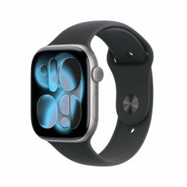 Apple Watch S11 Cellular 46mm Aluminio Gris Espacial con Correa Deportiva Negra M/L
