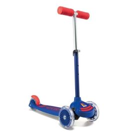 Patinete maxi scooter azul 3 ruedas con luces 56 cm Precio: 35.95000024. SKU: B13RVGD5ZQ