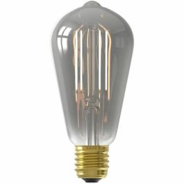 Calex CAL8712879150169 Bombilla LED E27 SMART ST64 Filamento Recto Ahumada Regulable 7W 400lm 1800K