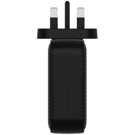 Targus Cargador GaN 140W USB-C PD 3.1 & USB-A, Carga Rápida para Portátiles, Smartphones y Tablets, Múltiples Puertos, Negro