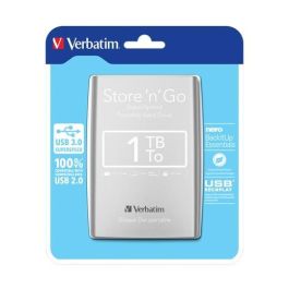 Verbatim Store 'N' Go Disco Duro Portátil 1TB HDD 2.5" USB 3.0 Plata Precio: 77.50000027. SKU: B16N2BJPYT