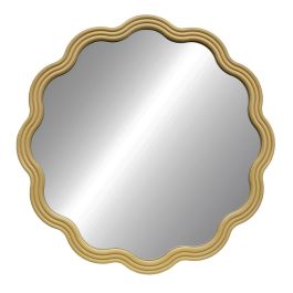 Espejo de pared Versa Dorado 3 x 60 x 60 cm Espejo de pared Versa Dorado 3 x 60 x 60 cm