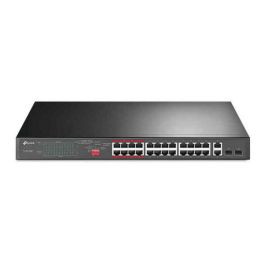 Tp - link Switch 24 Puertos 10/100Mbps + 2 Gigabit PoE+ No Gestionable TL-SL1226P Precio: 178.49999981. SKU: S5603975