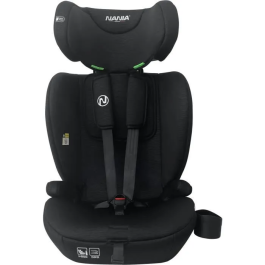 Nania Silla de coche Isofix MILANO Grupo 1/2/3 I-size con reductor Negro
