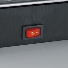 Severin RG 2370 Raclette Grill compacto para 4 personas, fácil de almacenar, ideal para hogares pequeños, superficie de cocción 21x21cm