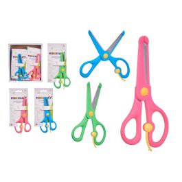 Tijera Infantil Segura Pincello 6x14x1cm - Azul, Rosa, Verde (48 Unidades) Precio: 28.69000024. SKU: B1BEYQG4AZ