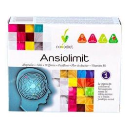 NOVADIET Ansiolimit 60 Cápsulas con Vitamina B6 para el Sistema Nervioso con Magnolia, Pasiflora y Grifonia Precio: 16.6899997. SKU: B1B573BM5M