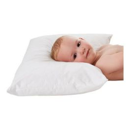 Tineo Almohada para Bebés Primera Suave con Relleno Acolchado 40x60 cm Tejido Poliéster Algodón Relleno 100% Poliéster +9 Meses