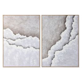 Cuadro Item Home DKD Home Decor Blanco Beige 4.3 x 143 x 103 cm (2 Unidades) Precio: 274.49999984. SKU: B18A4V9PJT