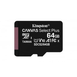 Tarjeta de Memoria Micro SD con Adaptador Kingston SDCS2/64GB-2P1A 64 GB