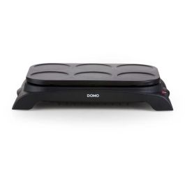 DOMO DO8710W Crepiere + Wok - 6 personas - 1000W - Negro DOMO DO8710W Crepiere + Wok - 6 personas - 1000W - Negro