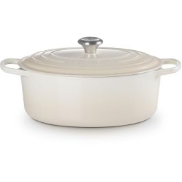 Le Creuset Bräter Redondo de Hierro Fundido Esmaltado, Cocotte Horno, Cacerola con Tapa, 31 cm, Meringue Precio: 302.95000021. SKU: B19BKF87KD