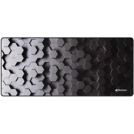 Sharkoon SKILLER SGP30 Alfombrilla de Ratón Gaming para Largas Sesiones, Antideslizante, Gran Tamaño - Negro/Gris