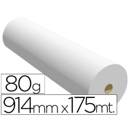 Sprintjet Papel Reprografia para Plotter 914mmx175mt 80gr Blanco 2880 dpi Precio: 44.5000006. SKU: B1EEHWZTVQ