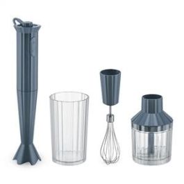 Alessi MDL10S G PLISSE Batidora de Mano Gris con Accesorios - Diseño de Michele De Lucchi Precio: 123.50000036. SKU: B1DKQFWQPF