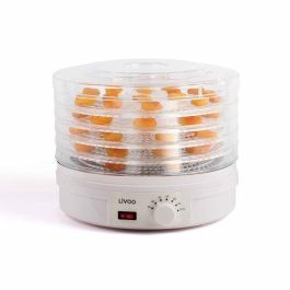 Livoo DOM202 Deshidratador de Alimentos para Frutas y Verduras con Termostato, Ventilación Uniforme y 5 Bandejas